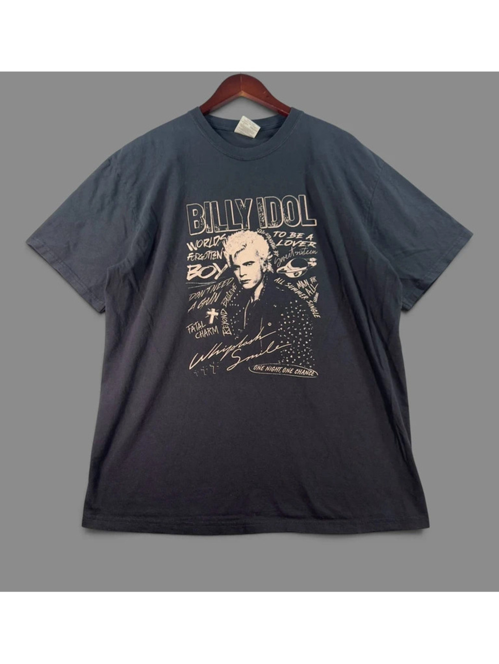 Title: Billy Idol Comfort Colors Graphic T-Shirt Size XL A007